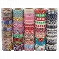 Decorative custom printed washi tape for DIY Crafts and Gift Wrapping 5