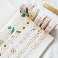 Wholesale Custom Printed Washi Tape Self Adhesive Gold Foil Washi Tape  5