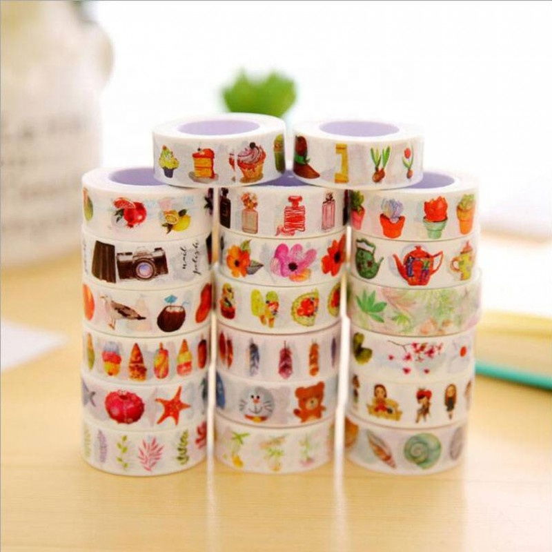 Decorative custom printed washi tape for DIY Crafts and Gift Wrapping  2