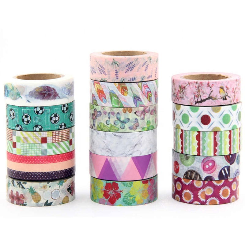 Decorative custom printed washi tape for DIY Crafts and Gift Wrapping  3