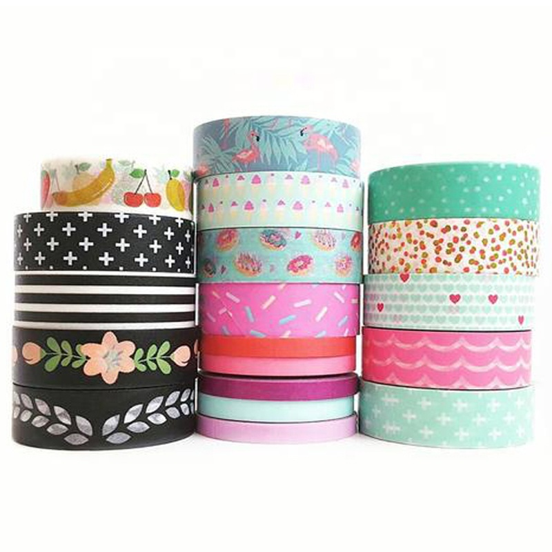Decorative custom printed washi tape for DIY Crafts and Gift Wrapping  4