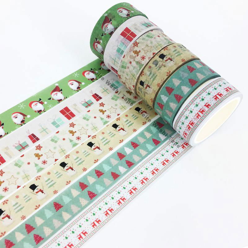 Wholesale Colorful Cute Decoration Custom Printed Washi Tape 2