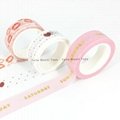 Wholesale Colorful Cute Decoration Custom Printed Washi Tape 5