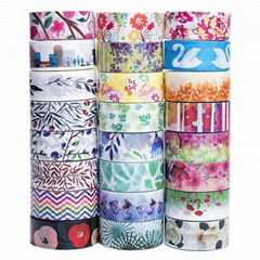 High Quality DIY Cartoon decoration paper Custom Masking washi tapes·