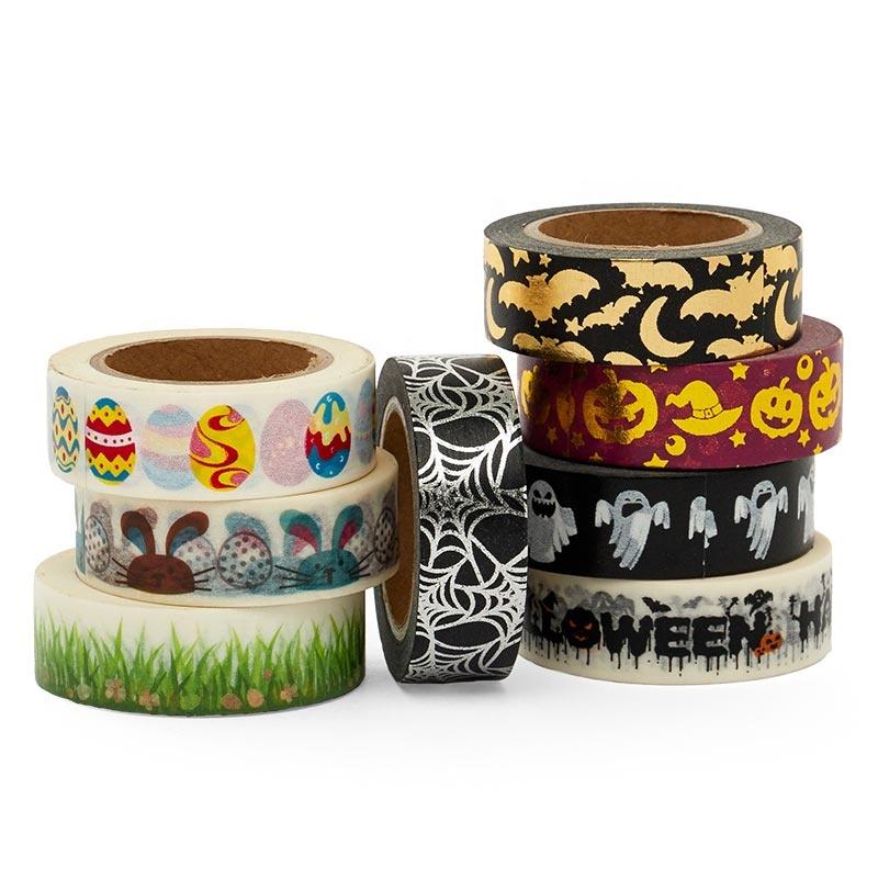 Decorative Custom Printed Gift Packing Washi Tape Japanese Paper Tape