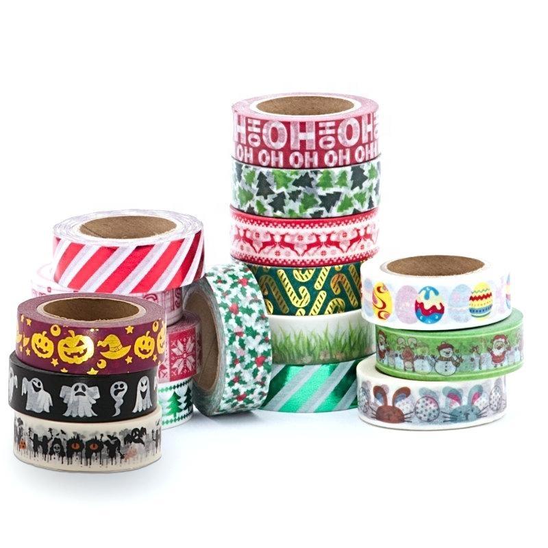 Decorative Custom Printed Gift Packing Washi Tape Japanese Paper Tape 2