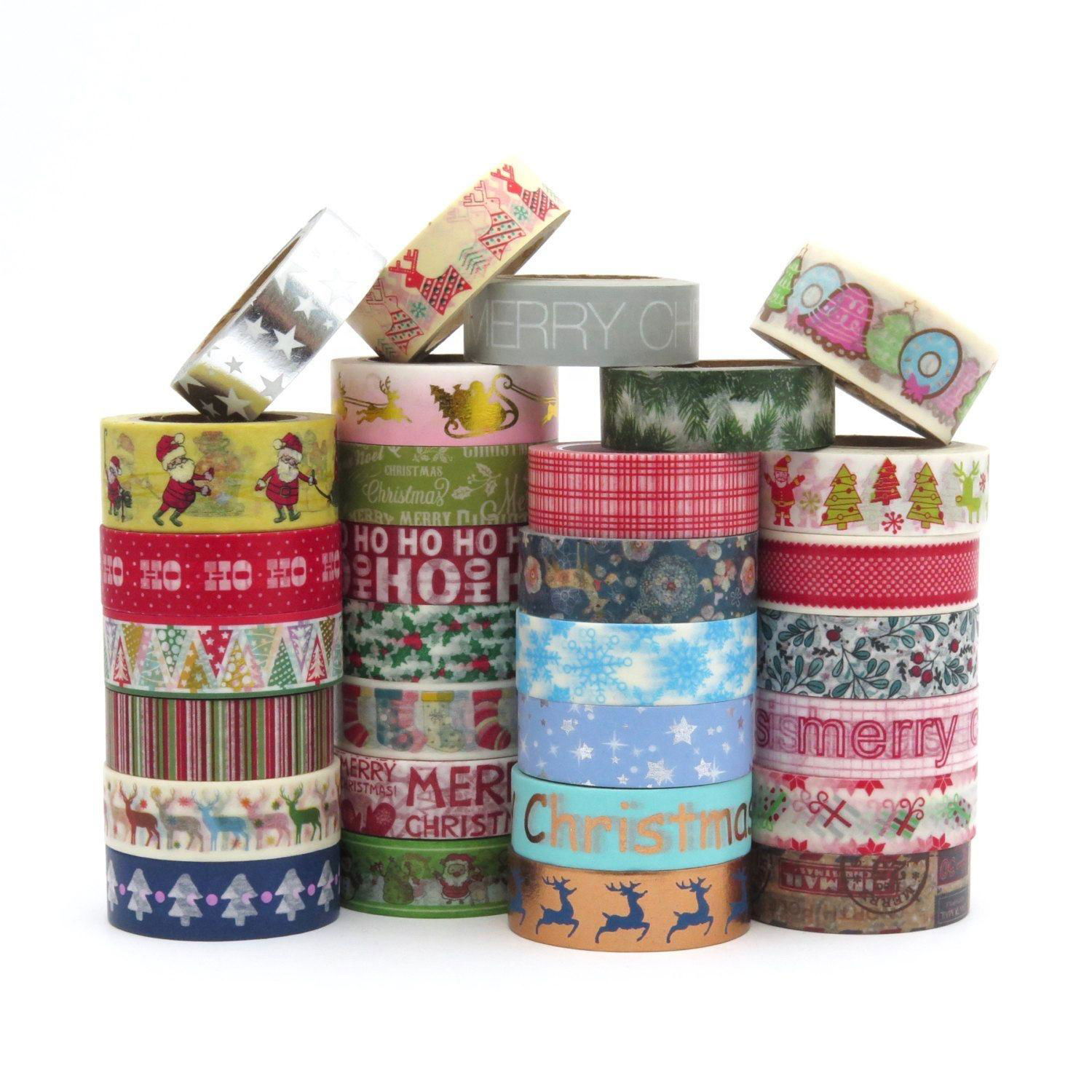 Decorative Custom Printed Gift Packing Washi Tape Japanese Paper Tape 4