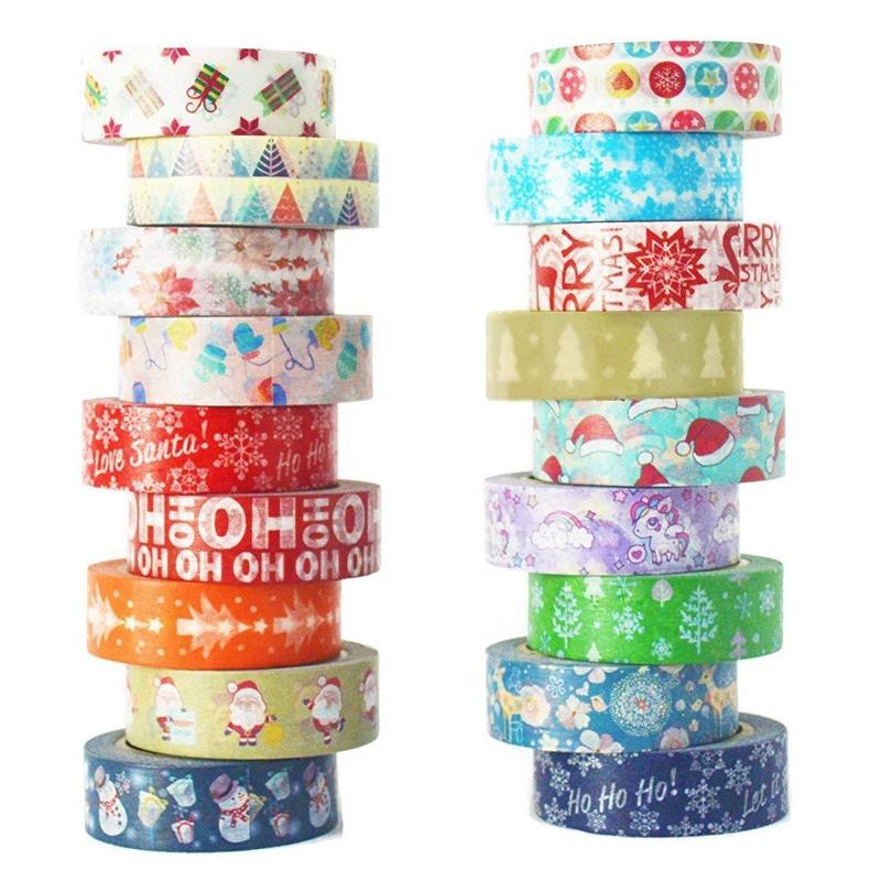 Decorative Custom Printed Gift Packing Washi Tape Japanese Paper Tape 5