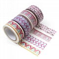 Wholesale High Quality Multipurpose Colorful Custom Printing Logo Washi Tape 3