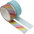 Wholesale High Quality Multipurpose Colorful Custom Printing Logo Washi Tape 5