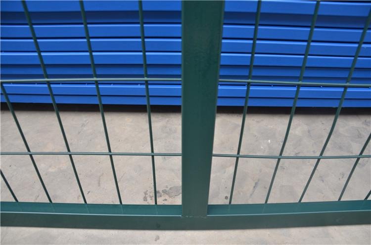 Metal fence for protective fence under high-speed rail bridge 5