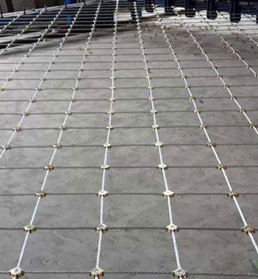 边坡防护网 钢丝绳网