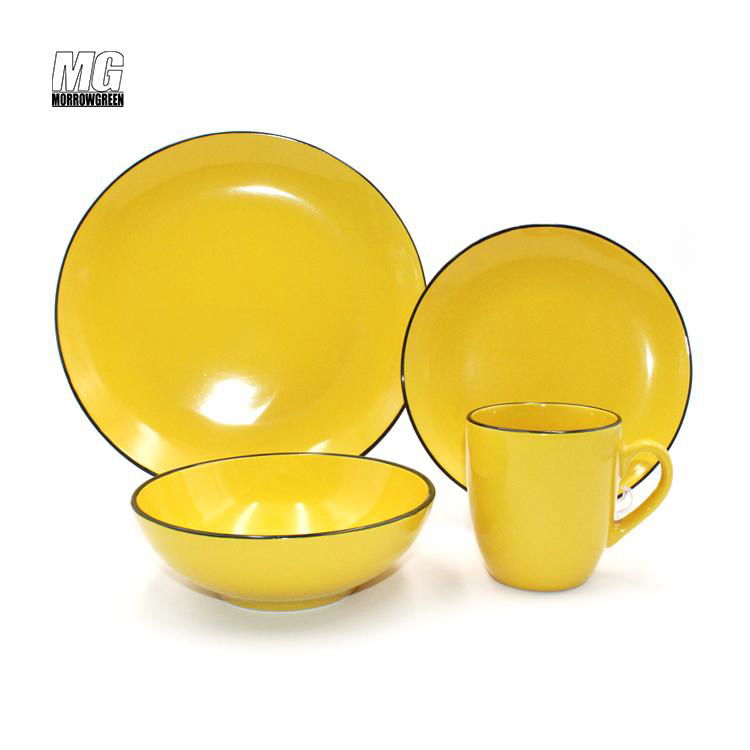 16 pcs stoneware dinner set