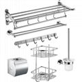 stainless steel bathroom toilet accessory full set