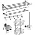 full set stainless steel bathroom accessory