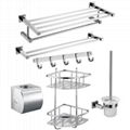 stainless steel full set bathroom accessory