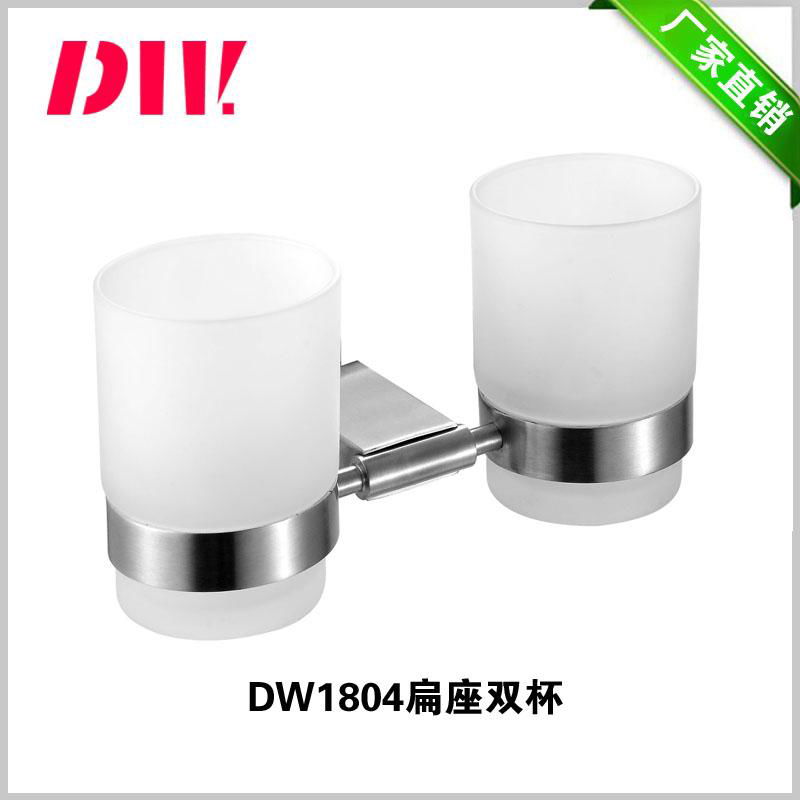 stainless steel glass cup holder for hotel