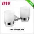 stainless steel glass cup holder for hotel
