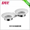 stainless steel soap holder with dishes