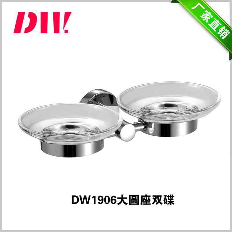   SUS 304 stainless steel double soap dish holder for showerroom 4