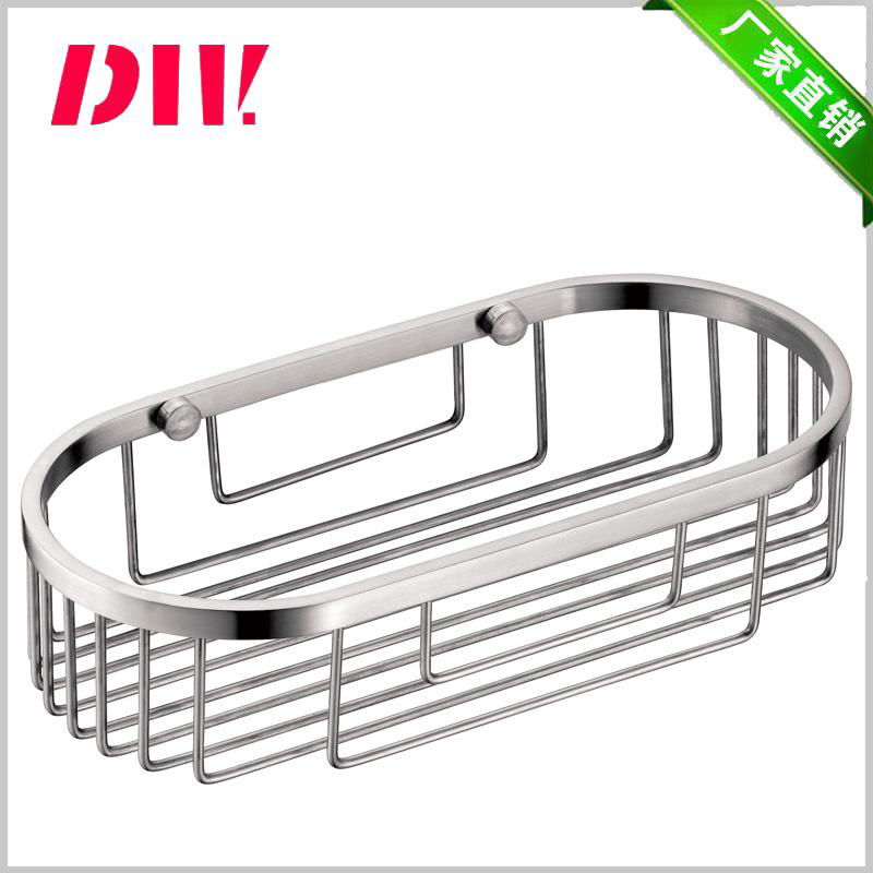 wire basket to hold soap/shampoo/shower gel for bathroom decoration 3