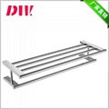 black color SS304 towel rack/shelf/bar for bathroom renovation 3