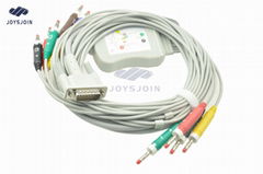 Philips EKG Cable with Leadwires and AHA Standard