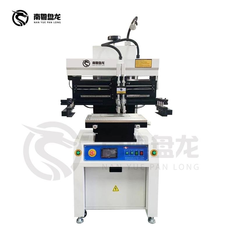 PCB precision semi-automatic solder paste printing machine SMT stencil printing 