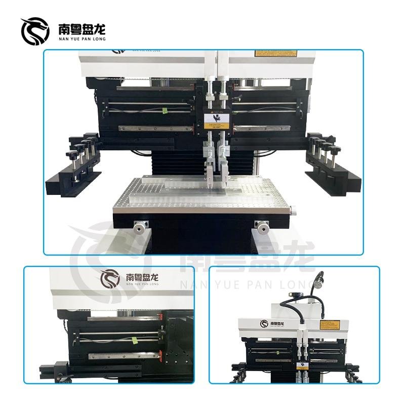 PCB precision semi-automatic solder paste printing machine SMT stencil printing  4