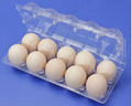 10 Types Disposable China oem folding plastic material and food use plastier egg