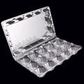 Disposable plastic packaging pvc material egg tray 20 pieces 2