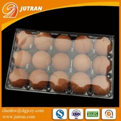 Customized wholesale refrigerator crisper egg packaging container clamshell box 