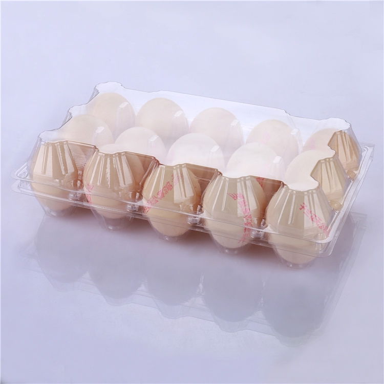 Customized wholesale refrigerator crisper egg packaging container clamshell box  5