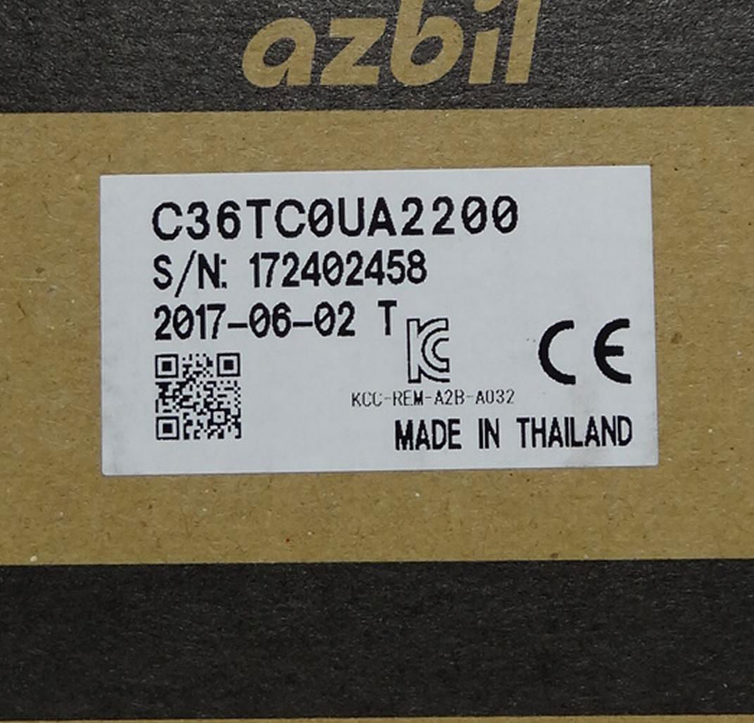 山武溫控器 azbil C36TR1UA1200 數字調節器 SDC36系列 4