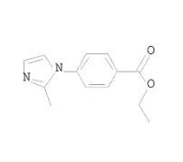 Benzoic acid, 4-(2-methyl-1H-imidazol-1-yl)-, ethyl ester