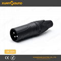 Microphone XLR 3pin Connector Audio Plug Canon Connector  2