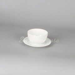 Wholesale round ceramic rice cups and