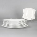 Hot sell white ceramic beef dishes 2