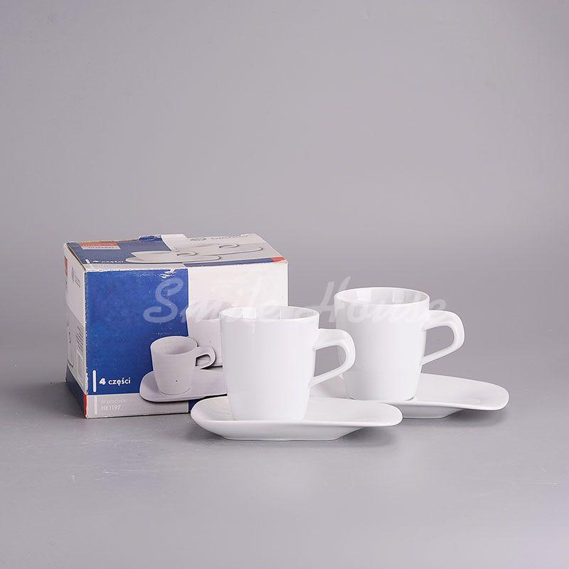 High temperature Ceramic milk and coffee mug with the handle 2