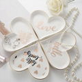 Heart shaped ring dishes jewelry dishes 1