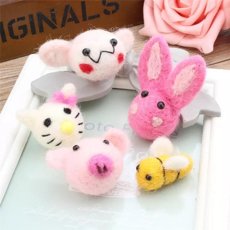 All kinds of DIY Handmade Craft Needle Felted toys  2