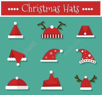 Red Christmas hat for Adults Gift Decoration For Christmas  5