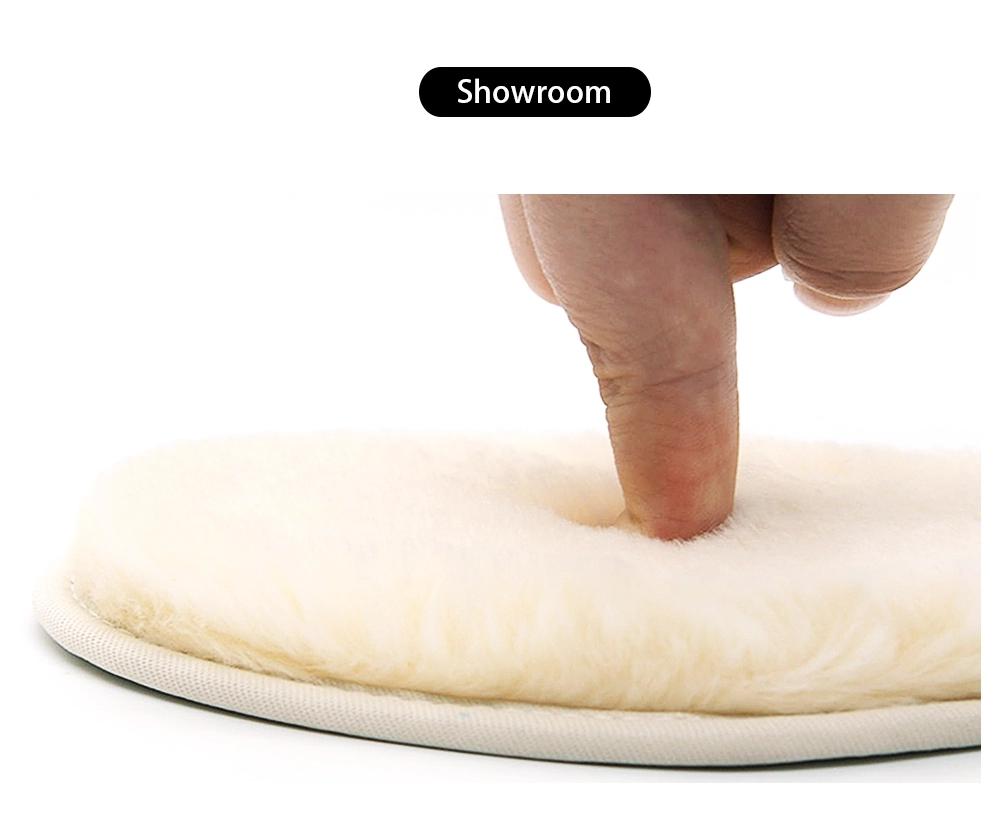 2019 Amazon Hot Sell Comfort Winter Warm insole Wool felt insole Sheepskin Fur i 2