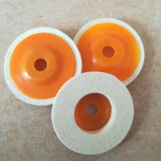 Durable 100% Wool Felt Polishing Bobs Soft Grinding Wheels