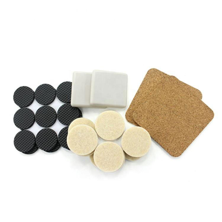 E1F20 wholesale floor protector felt pads for furniture chair legs bulk self adh 3