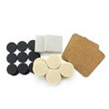 E1F20 wholesale floor protector felt pads for furniture chair legs bulk self adh 3