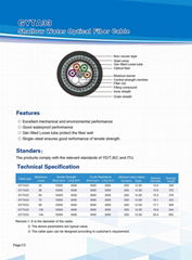 GYTA33鋼絲鎧裝室外光纜