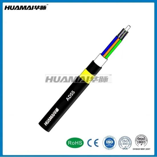 NonMetallic ADSS 6 Core 12 Core Fiber Optic Cable Meter Price HUAMAI