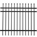 Hot selling galvanized steel palisade spear top metal fence 3