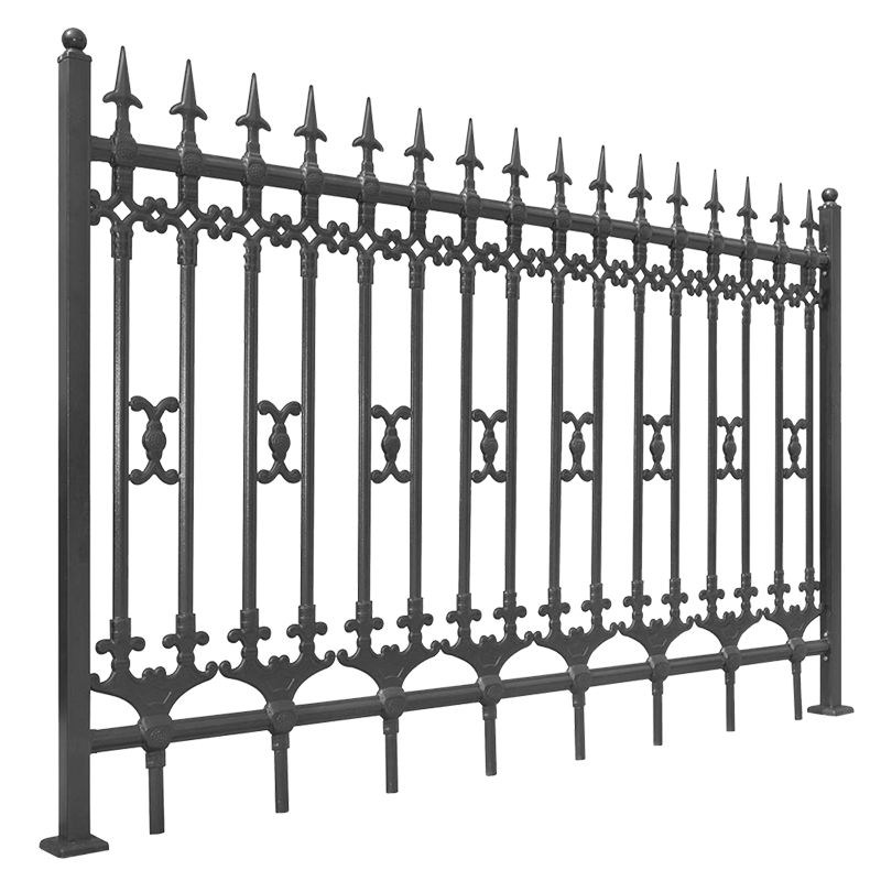 High quality custom cheap garden fence iron gate fence